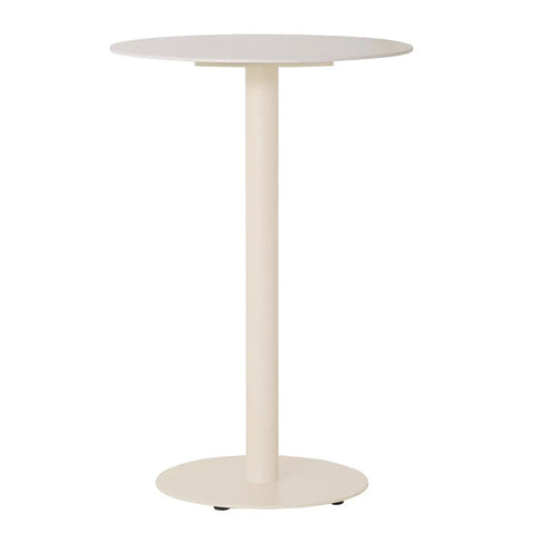 Portsea Cruise Round Bar Table Alabaster