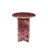 Rufus Fleur Side Table Carmine Marble