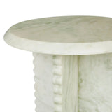 Rufus Fleur Side Table Green Onyx