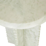 Rufus Fleur Side Table Green Onyx