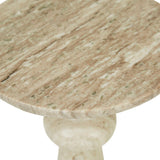 Rufus Indra Side Table Oat Marble