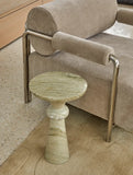 Rufus Indra Side Table Pistachio Marble