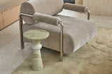 Sidney Renzo Sofa Chair Parchment