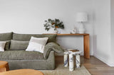 Vittoria Como Four Seater Sofa Barley