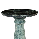 Rufus Jewel Side Table Spider Green Marble