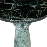 Rufus Jewel Side Table Spider Green Marble