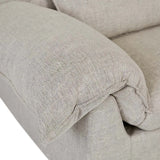 Vittoria Como Four Seater Sofa Barley