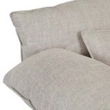 Vittoria Como Four Seater Sofa Barley