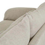 Vittoria Como Four Seater Sofa Barley