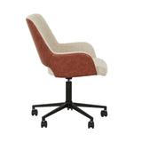 Quentin Office Chair Ecru/Tan