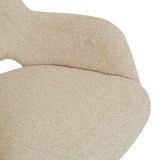 Quentin Office Chair Ecru/Tan