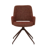Quentin Spider Leg Office Chair Rosewood