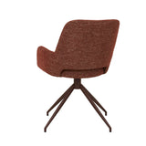 Quentin Spider Leg Office Chair Rosewood