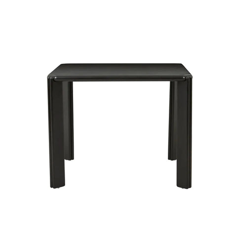 Ray Square Dining Table Black Oak