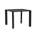 Ray Square Dining Table Black Oak