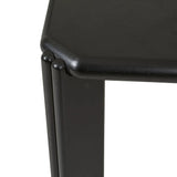 Ray Square Dining Table Black Oak