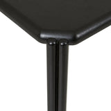 Ray Square Dining Table Black Oak