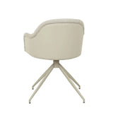 Riley Piped Spider Leg Office Chair Feather