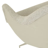 Riley Piped Spider Leg Office Chair Feather