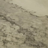 Oberon Crescent Marble Storage Unit Smoked Ash