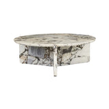 Venus Revolve Coffee Table Satin Ocean 925mm