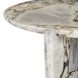 Venus Revolve Coffee Table Satin Ocean 925mm