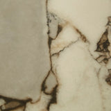 Oberon Crescent Marble Buffet Smoked Ash