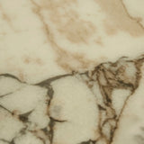 Oberon Crescent Marble Buffet Smoked Ash