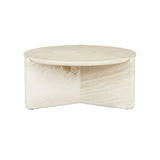 Venus Revolve Coffee Table Travertine 725mm