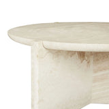 Venus Revolve Coffee Table Travertine 725mm
