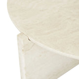 Venus Revolve Coffee Table Travertine 725mm