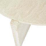 Venus Revolve Coffee Table Travertine 725mm