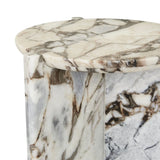 Venus Revolve Side Table Satin Ocean 375mm