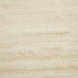 Venus Revolve Side Table Travertine 375mm
