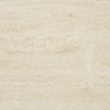Venus Revolve Side Table Travertine 525mm