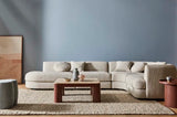 Frankie Marble Coffee Table Navy