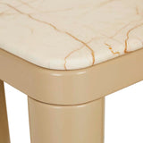 Frankie Marble Side Table Camel
