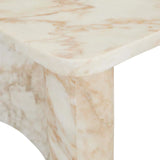 Verity Coffee Table Golden White Marble