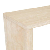 Verity Console Table Travertine