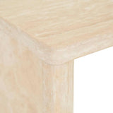 Verity Console Table Travertine