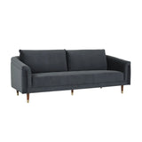 Vittoria Carson Three Seater Sofa Nocturne Velvet