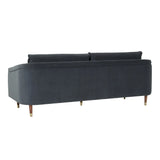 Vittoria Carson Three Seater Sofa Nocturne Velvet