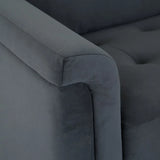 Vittoria Carson Three Seater Sofa Nocturne Velvet