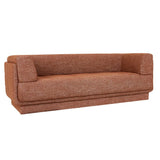 Vittoria Strata Three Seater Sofa Brick