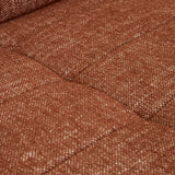 Vittoria Strata Three Seater Sofa Brick