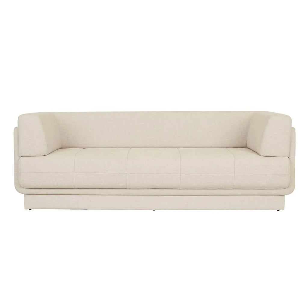 Vittoria Strata Three Seater Sofa Noyack Salt