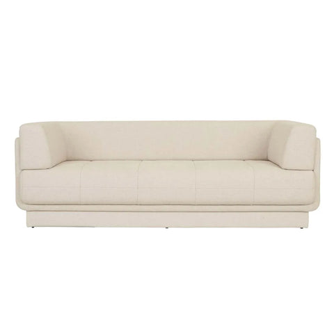 Vittoria Strata Three Seater Sofa Noyack Salt
