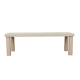 Frankie Outdoor Ceramic Dining Table Clay