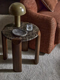 Willa Side Table Emperador Marble