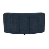 Juno Channel Round Corner Sofa Copeland Ink